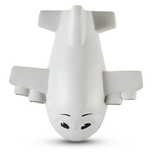 Smiling Airplane Shape Stress Ball Thumbnail