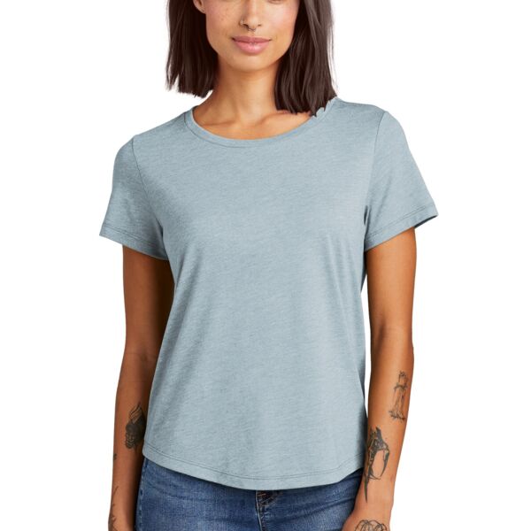 Women's Relaxed Tri Blend Scoop Neck Tee Thumbnail