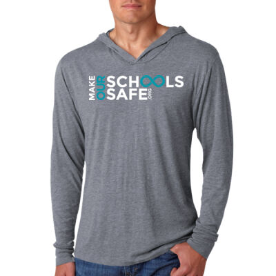 Make Our Schools Safe Lightweight Hoodie Thumbnail