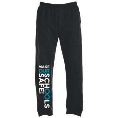 MOSS Sweat Pants - DryBlend® 9.3 oz., 50/50 Open-Bottom Sweatpants Thumbnail