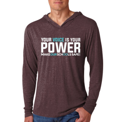 Your Voice Lightweight Hooded Long Sleeve Thumbnail