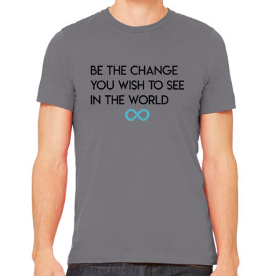 Be The Change You Wish To See In The World - Dark Print Thumbnail