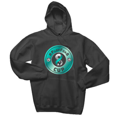 Play for 8 Cup Metallic Teal/Silver Hoodie Thumbnail