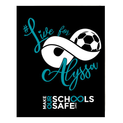 Plush Blanket Super Soft Live for Alyssa 50" x 60" Thumbnail