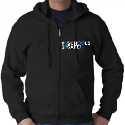 Make Our Schools Safe Zip Up Hoodie Thumbnail
