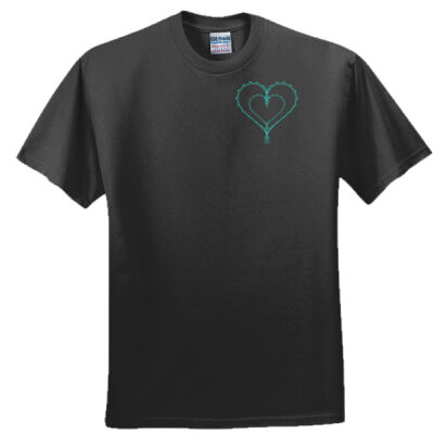 Cotton Tee MOSS Heart Thumbnail