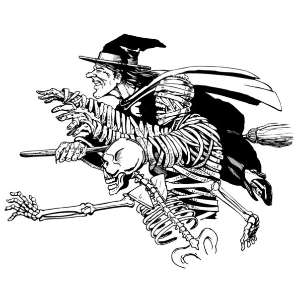 witch4 mummy skeleton Thumbnail