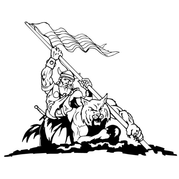 tiger raising flag Thumbnail