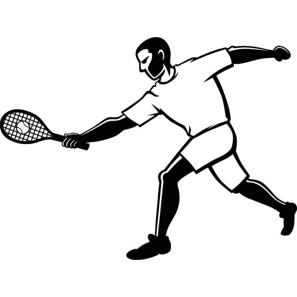 tennis12v4bw Thumbnail