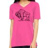 Missy's Relaxed Jersey Short-Sleeve V-Neck T-Shirt Thumbnail