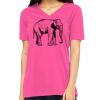 Missy's Relaxed Jersey Short-Sleeve V-Neck T-Shirt Thumbnail