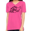 Missy's Relaxed Jersey Short-Sleeve V-Neck T-Shirt Thumbnail