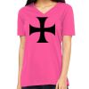 Missy's Relaxed Jersey Short-Sleeve V-Neck T-Shirt Thumbnail