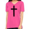 Missy's Relaxed Jersey Short-Sleeve V-Neck T-Shirt Thumbnail