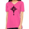 Missy's Relaxed Jersey Short-Sleeve V-Neck T-Shirt Thumbnail