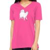 Missy's Relaxed Jersey Short-Sleeve V-Neck T-Shirt Thumbnail