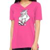 Missy's Relaxed Jersey Short-Sleeve V-Neck T-Shirt Thumbnail