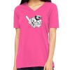 Missy's Relaxed Jersey Short-Sleeve V-Neck T-Shirt Thumbnail