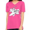 Missy's Relaxed Jersey Short-Sleeve V-Neck T-Shirt Thumbnail