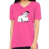 Missy's Relaxed Jersey Short-Sleeve V-Neck T-Shirt Thumbnail