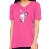 Missy's Relaxed Jersey Short-Sleeve V-Neck T-Shirt Thumbnail