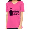 Missy's Relaxed Jersey Short-Sleeve V-Neck T-Shirt Thumbnail