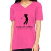 Missy's Relaxed Jersey Short-Sleeve V-Neck T-Shirt Thumbnail