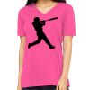 Missy's Relaxed Jersey Short-Sleeve V-Neck T-Shirt Thumbnail