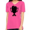 Missy's Relaxed Jersey Short-Sleeve V-Neck T-Shirt Thumbnail
