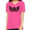 Missy's Relaxed Jersey Short-Sleeve V-Neck T-Shirt Thumbnail