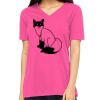 Missy's Relaxed Jersey Short-Sleeve V-Neck T-Shirt Thumbnail