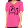 Missy's Relaxed Jersey Short-Sleeve V-Neck T-Shirt Thumbnail
