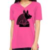 Missy's Relaxed Jersey Short-Sleeve V-Neck T-Shirt Thumbnail