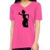 Missy's Relaxed Jersey Short-Sleeve V-Neck T-Shirt Thumbnail