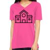 Missy's Relaxed Jersey Short-Sleeve V-Neck T-Shirt Thumbnail