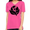 Missy's Relaxed Jersey Short-Sleeve V-Neck T-Shirt Thumbnail