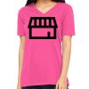 Missy's Relaxed Jersey Short-Sleeve V-Neck T-Shirt Thumbnail