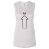 Ladies' Bella Flowy Scoop Muscle Tank Thumbnail