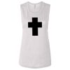 Ladies' Bella Flowy Scoop Muscle Tank Thumbnail