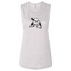 Ladies' Bella Flowy Scoop Muscle Tank Thumbnail