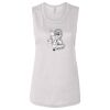 Ladies' Bella Flowy Scoop Muscle Tank Thumbnail