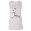 Ladies' Bella Flowy Scoop Muscle Tank Thumbnail