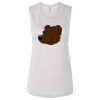 Ladies' Bella Flowy Scoop Muscle Tank Thumbnail