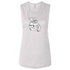 Ladies' Bella Flowy Scoop Muscle Tank Thumbnail