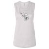 Ladies' Bella Flowy Scoop Muscle Tank Thumbnail