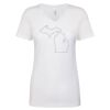 Next Level The Ideal V T-Shirt Thumbnail