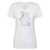 Next Level The Ideal V T-Shirt Thumbnail