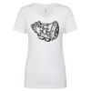 Next Level The Ideal V T-Shirt Thumbnail