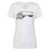 Next Level The Ideal V T-Shirt Thumbnail