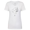 Next Level The Ideal V T-Shirt Thumbnail